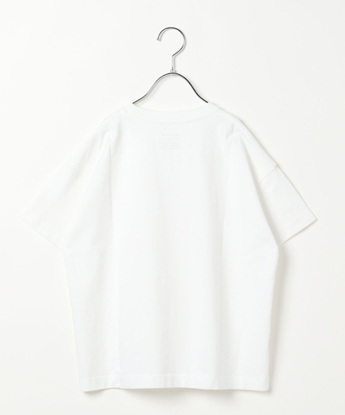 BAYFLOW（ベイフロー）の「[古着っぽさが魅力♪]ヴィンテージウォッシュBIG T(KIDS)（Tシャツ/カットソー・キッズ・グリーン/ライトグリーン/ピンク/チャコール/イエロー/オフホワイト・110cm/120cm/130cm/140cm/150cm）」の12枚目の写真