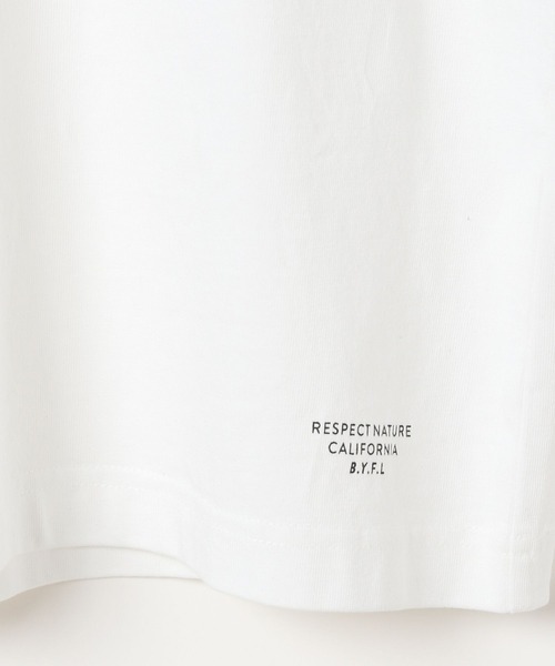 BAYFLOW（ベイフロー）の「[古着っぽさが魅力♪]ヴィンテージウォッシュBIG T(KIDS)（Tシャツ/カットソー・キッズ・グリーン/ライトグリーン/ピンク/チャコール/イエロー/オフホワイト・110cm/120cm/130cm/140cm/150cm）」の17枚目の写真