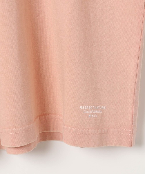 BAYFLOW（ベイフロー）の「[古着っぽさが魅力♪]ヴィンテージウォッシュBIG T(KIDS)（Tシャツ/カットソー・キッズ・グリーン/ライトグリーン/ピンク/チャコール/イエロー/オフホワイト・110cm/120cm/130cm/140cm/150cm）」の19枚目の写真