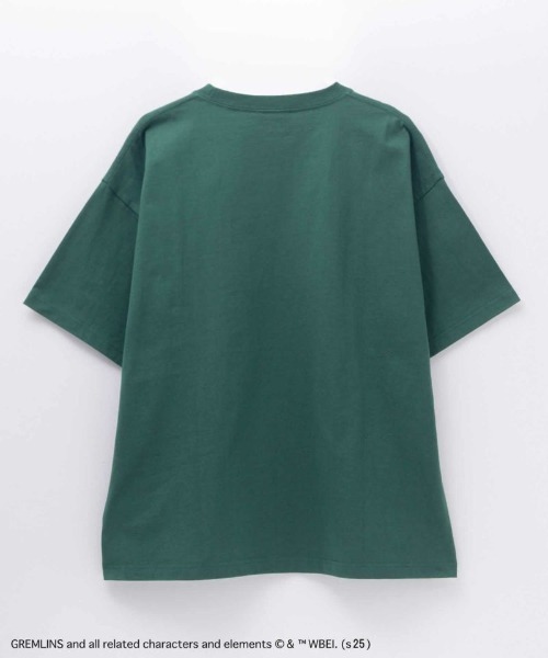 Mac-House(マックハウス)の「【GREMLINS / グレムリン】ラップTシャツ(Tシャツ/カットソー・メンズ・ブラック/ホワイト/チャコールグレー/グリーン・M/L/XL)」の14枚目の写真