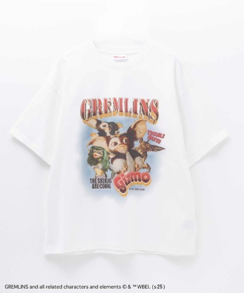 Mac-House(マックハウス)の「【GREMLINS / グレムリン】ラップTシャツ(Tシャツ/カットソー・メンズ・ブラック/ホワイト/チャコールグレー/グリーン・M/L/XL)」の12枚目の写真