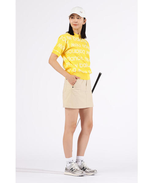 【new balance GOLF】美品　半袖スカート上下セット　レディースＬ セール】【new balance golf】4WAYストレッチ スカート (WOMENS