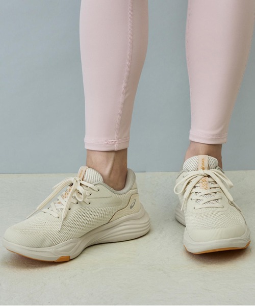 ASICS WALKING(アシックスウォーキング)の「GEL-RIDEWALK ゲルライドウォーク ライト 2(スニーカー・メンズ・ベージュ・23.5cm/24.0cm/24.5cm/25.0cm/25.5cm/26.0cm/26.5cm/23.0cm)」の2枚目の写真