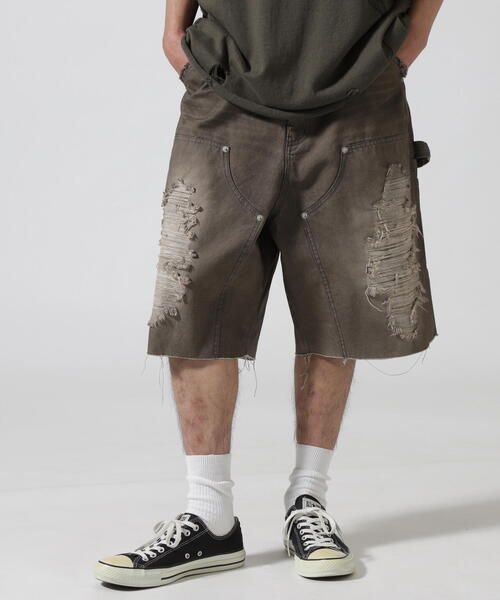 FR(13)NDS(フレンズ)の「FR(13)NDS/フレンズ/Doubleknee Shorts(その他パンツ・メンズ・グレー/ブルー/ブラック・L/M)」の13枚目の写真