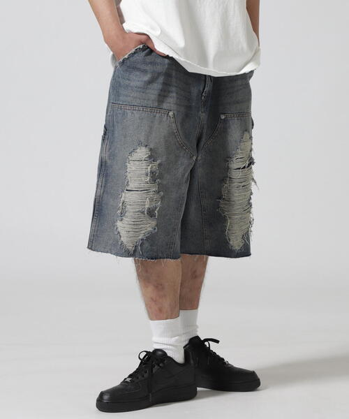 FR(13)NDS パンツ /フレンズ/RIP SHORTS メンズ : ZOZOTOWN