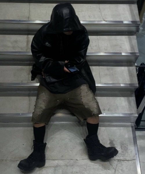 FR(13)NDS(フレンズ)の「FR(13)NDS/フレンズ/Doubleknee Shorts(その他パンツ・メンズ・グレー/ブルー/ブラック・L/M)」の5枚目の写真