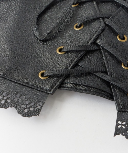 ROOPTOKYO(ループトウキョウ)の「レースアップレザーベルト(ベルト・レディース・ブラック・FREE)」の9枚目の写真