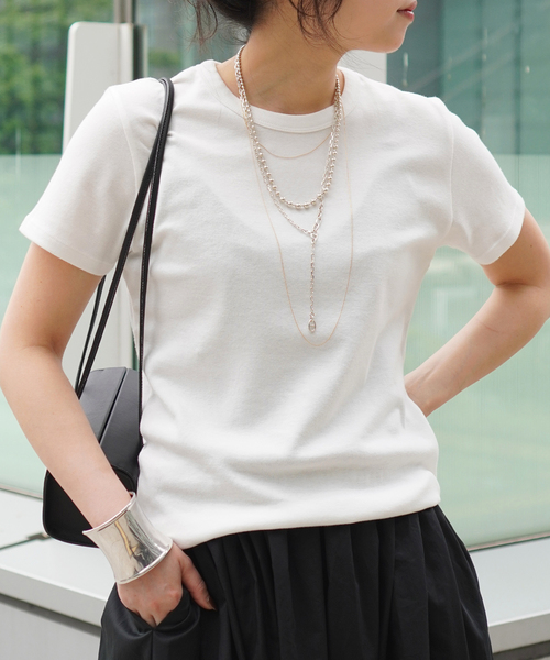 美品 ドゥーズィエムクラス EVERYDAY I LIKE Tシャツ ホワイト Deuxieme Classe（ドゥーズィエムクラス）の「EVERYDAY I LIKE