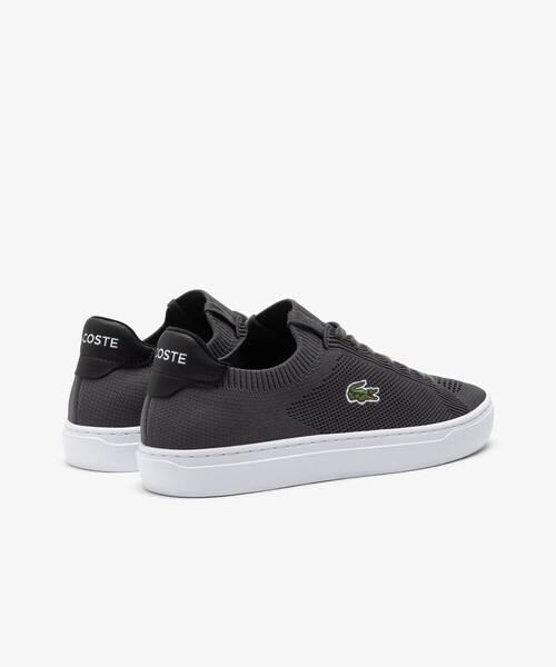 LACOSTE(ラコステ)の「メンズ LA PIQUEE 2.0 125 1 CMA / 鹿の子ニット ブラックソールスニーカー(スニーカー・メンズ・グリーン/ブラック・28.5cm/25.0cm/29.0cm/25.5cm/26.0cm/26.5cm/27.0cm/28.0cm)」の4枚目の写真