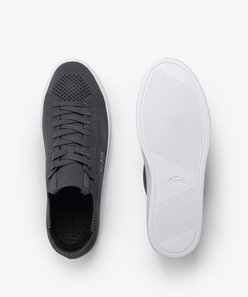LACOSTE(ラコステ)の「メンズ LA PIQUEE 2.0 125 1 CMA / 鹿の子ニット ブラックソールスニーカー(スニーカー・メンズ・グリーン/ブラック・28.5cm/25.0cm/29.0cm/25.5cm/26.0cm/26.5cm/27.0cm/28.0cm)」の5枚目の写真