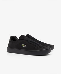 LACOSTE(���R�X�e)�̃����Y LA PIQUEE 2.0 125 1 CMA / ���̎q�j�b�g �u���b�N�\�[���X�j�[�J�[(�X�j�[�J�[)