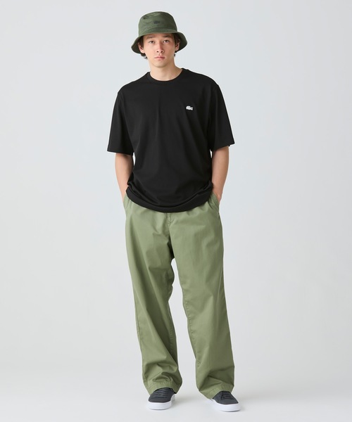LACOSTE(ラコステ)の「メンズ LA PIQUEE 2.0 125 1 CMA / 鹿の子ニット ブラックソールスニーカー(スニーカー・メンズ・グリーン/ブラック・28.5cm/25.0cm/29.0cm/25.5cm/26.0cm/26.5cm/27.0cm/28.0cm)」の10枚目の写真