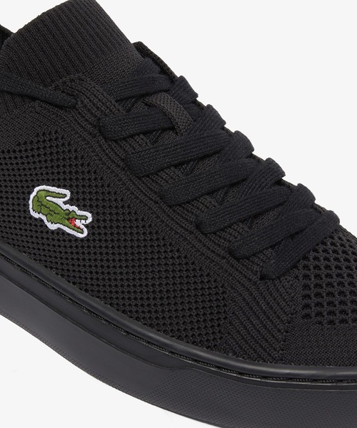 LACOSTE(ラコステ)の「メンズ LA PIQUEE 2.0 125 1 CMA / 鹿の子ニット ブラックソールスニーカー(スニーカー・メンズ・グリーン/ブラック・28.5cm/25.0cm/29.0cm/25.5cm/26.0cm/26.5cm/27.0cm/28.0cm)」の18枚目の写真