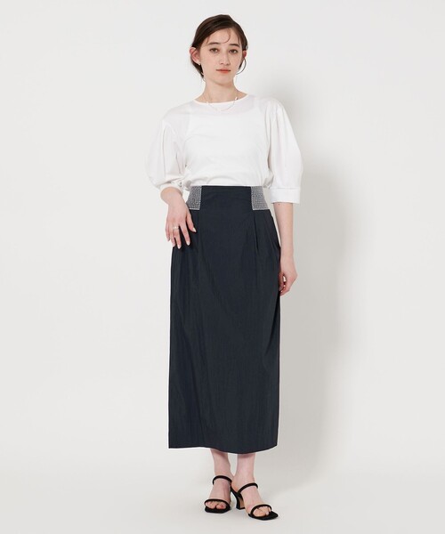 UNITED ARROWS マキシスカート TO UNITED ARROWS＞フレア マキシスカート （ロング・マキシ丈