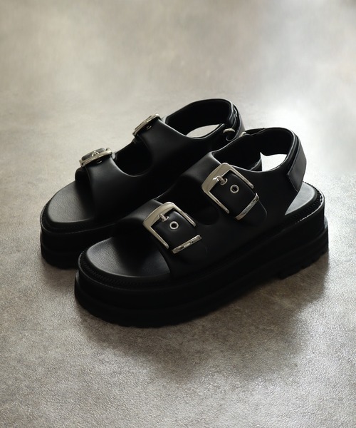 welise/ウェライズ】+6cmボリュームダブルハイソール パテッド