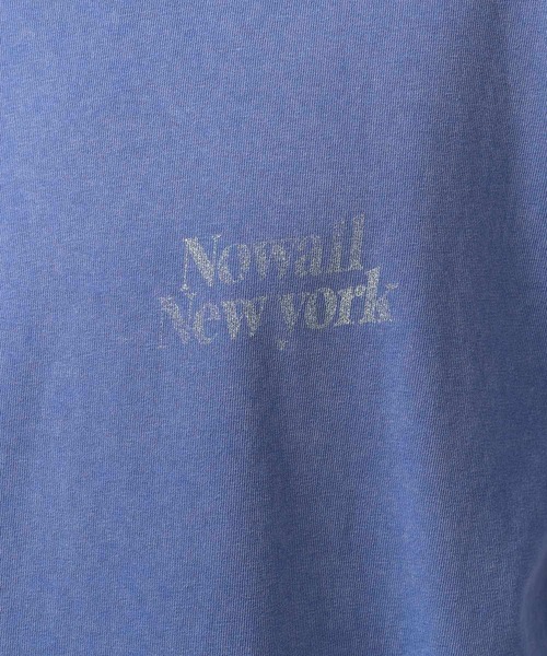 BAYFLOW（ベイフロー）の「[POPなプリントが可愛い]SUNSETバックプリント半袖Tシャツ（Tシャツ/カットソー・メンズ・オフホワイト/ブルー/チャコール/グリーン/ピンク・LARGE/MEDIUM）」の14枚目の写真