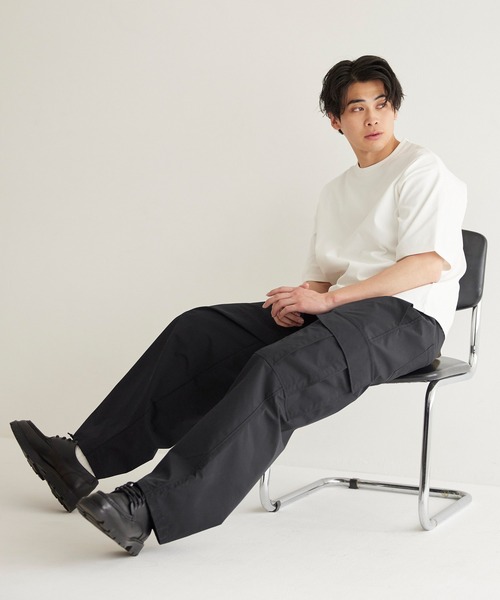 coca(coca)(コカ)の「リップストップイージーカーゴパンツ(カーゴパンツ・メンズ・カーキ/ブラック・M/L/XL)」の7枚目の写真