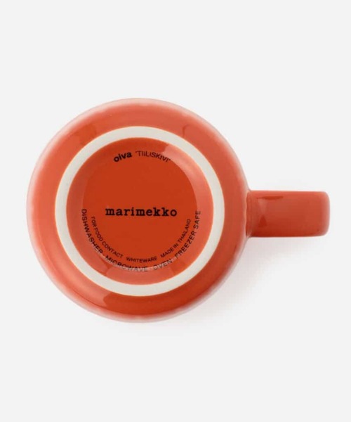 marimekko（マリメッコ）の「Tiiliskivi / mug 2,5 dl（グラス/マグカップ/タンブラー・レディース・オレンジ・FREE）」の6枚目の写真