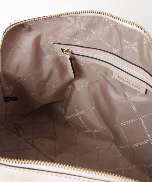 MICHAEL KORS(マイケルコース)の「MICHAEL KORS Astor Large Studded Leather Tote Bag マイケルコース アスター ラージ スタデッド レザートートバッグ(トートバッグ・レディース・ブラウン系/ベージュ・FREE)」の16枚目の写真