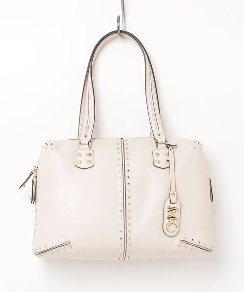 MICHAEL KORS(マイケルコース)の「MICHAEL KORS Astor Large Studded Leather Tote Bag マイケルコース アスター ラージ スタデッド レザートートバッグ(トートバッグ・レディース・ブラウン系/ベージュ・FREE)」の17枚目の写真