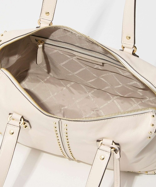 MICHAEL KORS(マイケルコース)の「MICHAEL KORS Astor Large Studded Leather Tote Bag マイケルコース アスター ラージ スタデッド レザートートバッグ(トートバッグ・レディース・ブラウン系/ベージュ・FREE)」の13枚目の写真