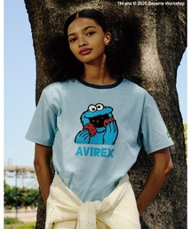 SESAME STREET | 《SESAME STREET meets AVIREX》RINGER T-SHIRT(Tシャツ/カットソー)