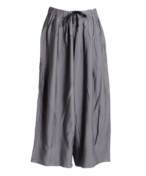 MARAI（マーライ）の「タックワイド ハカマパンツ 袴パンツ ルーズパンツ（その他パンツ・レディース・ブラック/ベージュ/グレー/カーキ/ネイビー/ブルー・FREE）」の14枚目の写真