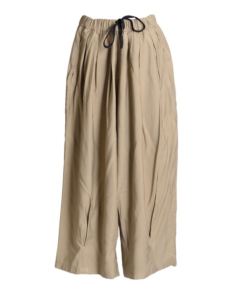 MARAI（マーライ）の「タックワイド ハカマパンツ 袴パンツ ルーズパンツ（その他パンツ・レディース・ブラック/ベージュ/グレー/カーキ/ネイビー/ブルー・FREE）」の16枚目の写真