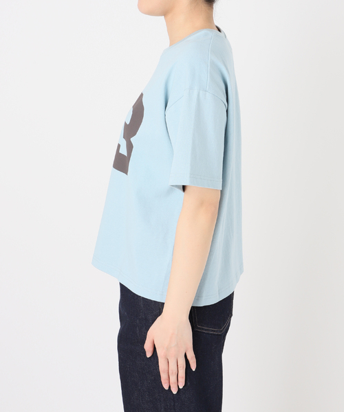 B.C STOCK(ベーセーストック)の「ウォッシャブル / Gleamy/グリーミー ナンバリングTシャツ(Tシャツ/カットソー・レディース・グリーン/ボルドー/サックスブルー・FREE)」の18枚目の写真