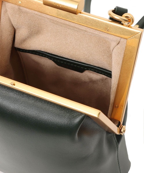 DRESSLAVE（ドレスレイブ）の「NUER / Purse shoulder bag(パースレザーショルダーバッグ)（ショルダーバッグ・レディース・グリーン・FREE）」の4枚目の写真