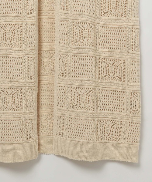 BAYFLOW（ベイフロー）の「[前後2WAYで着られる]シアーニットジレ（その他トップス・レディース・ブラック/アイボリー/テラコッタ・FREE）」の18枚目の写真