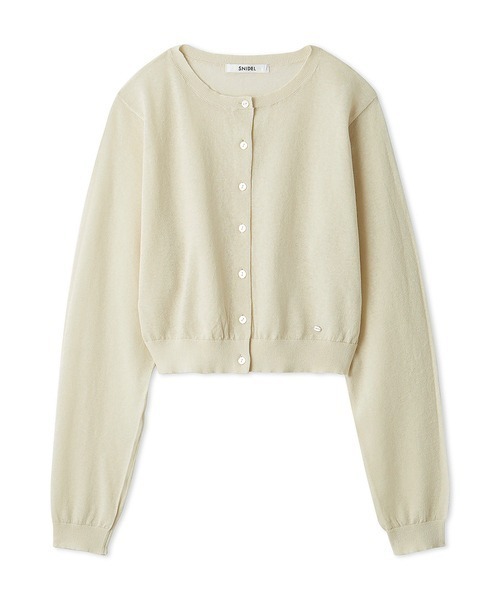 Sustainableメタルプレートカーディガン （DGRY） セール】Sustainableメタルプレートカーディガン（カーディガン