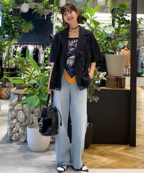 JEANASIS｜パッチワークレースWジャケット | Rakuten Fashion