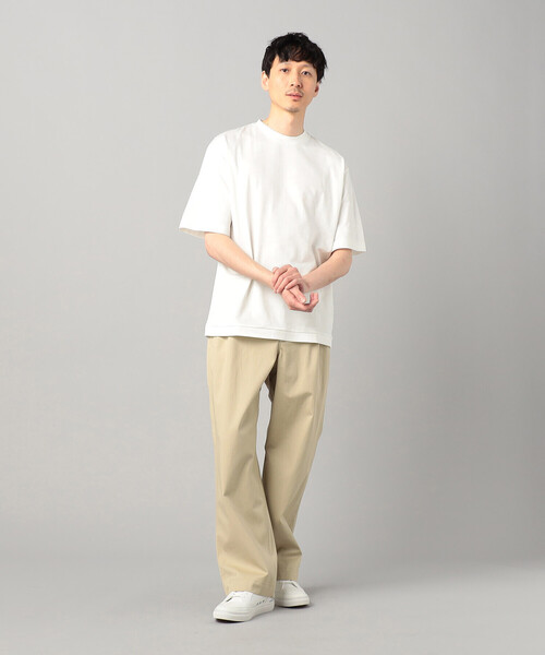 COMME CA MEN（コムサメン）の「和歌山編みIL PRINCIPEジャージー Tシャツ（Tシャツ/カットソー・メンズ・ブラック/ホワイト/ライトグレー・L/M）」の13枚目の写真