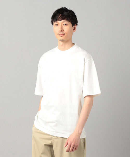 COMME CA MEN（コムサメン）の「和歌山編みIL PRINCIPEジャージー Tシャツ（Tシャツ/カットソー・メンズ・ブラック/ホワイト/ライトグレー・L/M）」の15枚目の写真