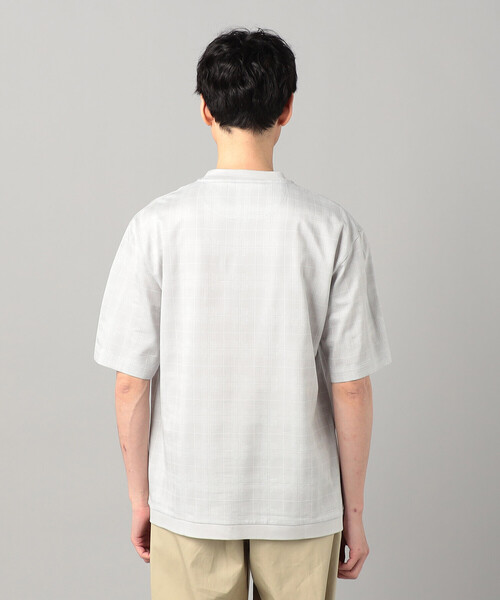 COMME CA MEN（コムサメン）の「和歌山編みIL PRINCIPEジャージー Tシャツ（Tシャツ/カットソー・メンズ・ブラック/ホワイト/ライトグレー・L/M）」の18枚目の写真