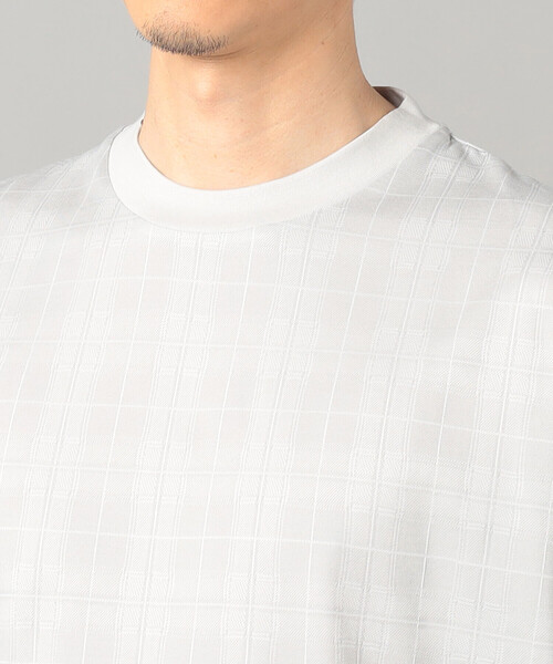 COMME CA MEN（コムサメン）の「和歌山編みIL PRINCIPEジャージー Tシャツ（Tシャツ/カットソー・メンズ・ブラック/ホワイト/ライトグレー・L/M）」の19枚目の写真