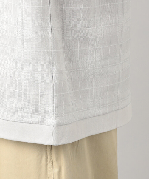 COMME CA MEN（コムサメン）の「和歌山編みIL PRINCIPEジャージー Tシャツ（Tシャツ/カットソー・メンズ・ブラック/ホワイト/ライトグレー・L/M）」の21枚目の写真