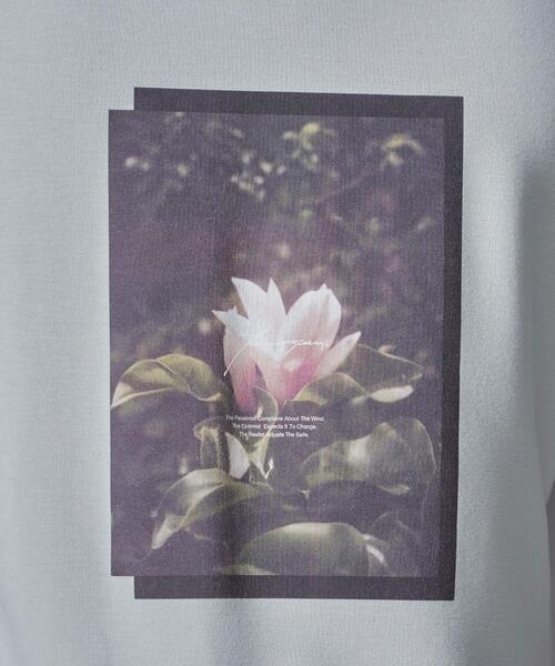 BROWNY（ブラウニー）の「BROWNY/アクセ付きフォトグラフィックT（Tシャツ/カットソー・メンズ・ブラック/ホワイト/ライトグレー/ブラウン・MEDIUM/LARGE）」の16枚目の写真