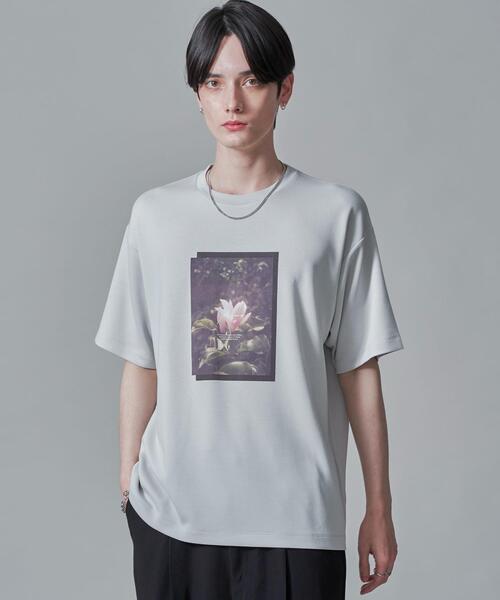 BROWNY（ブラウニー）の「BROWNY/アクセ付きフォトグラフィックT（Tシャツ/カットソー・メンズ・ブラック/ホワイト/ライトグレー/ブラウン・MEDIUM/LARGE）」の14枚目の写真