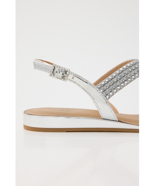 STACCATO(スタッカート)の「パトラクロスフラット(サンダル・レディース・シルバー・22.5cm/23.0cm/23.5cm/24.0cm/24.5cm)」の6枚目の写真