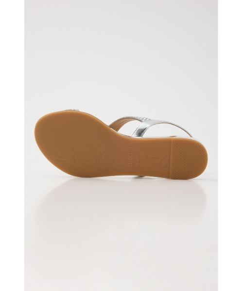 STACCATO(スタッカート)の「パトラクロスフラット(サンダル・レディース・シルバー・22.5cm/23.0cm/23.5cm/24.0cm/24.5cm)」の12枚目の写真