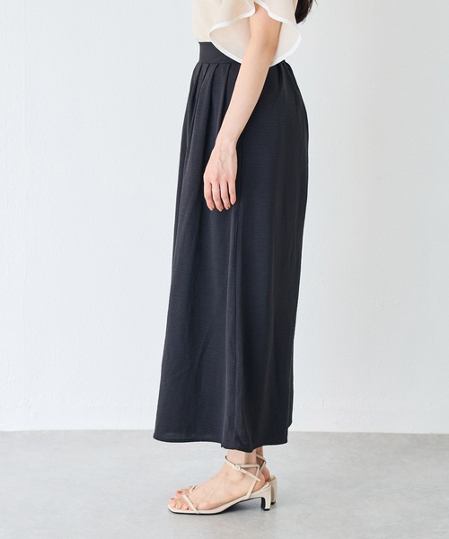 タックワイドクロップドパンツ（その他パンツ）｜INCEDE
