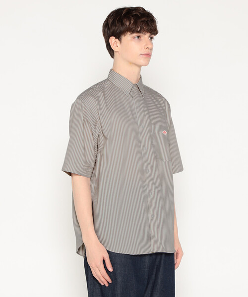 DANTON◎シャツ MEN'S COTTON POPLIN WORK SHIRT PLAID（シャツ/ブラウス