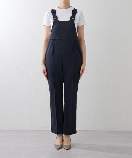 Drawing Numbers（ドローイング ナンバーズ）の「【Drawing Numbers】ナイロンポンチオーバーオール（サロペット/オーバーオール・レディース・アイボリー/ブラック・38）」の19枚目の写真