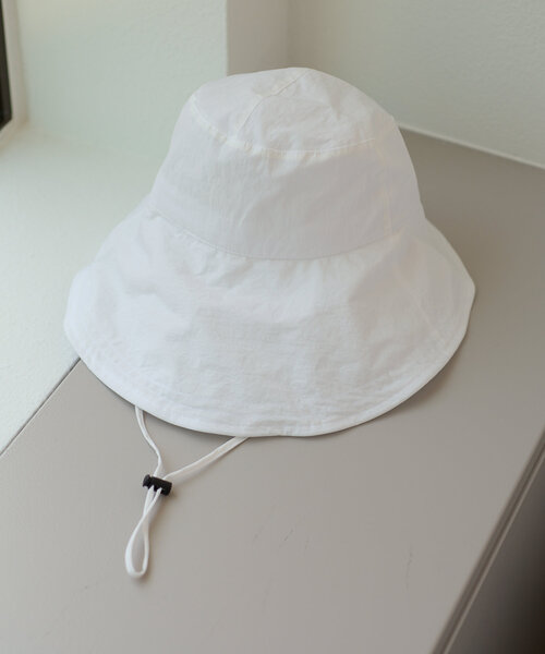 Omekashi(オメカシ)の「ナイロンハット(ハット・レディース・ホワイト/ブラック・FREE)」の10枚目の写真
