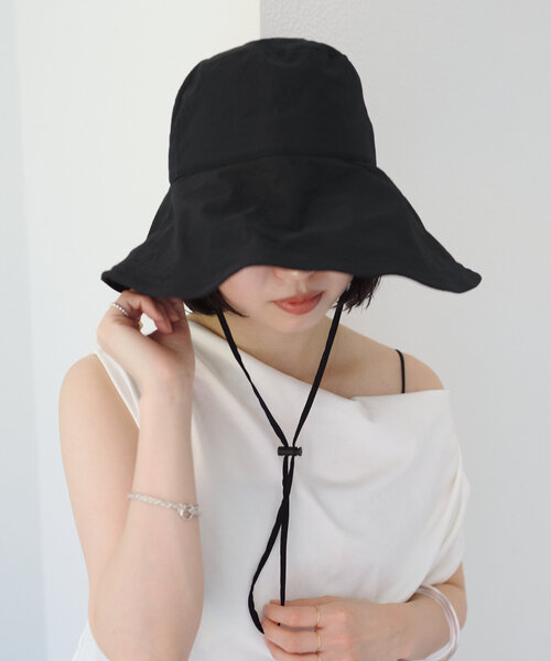 Omekashi(オメカシ)の「ナイロンハット(ハット・レディース・ホワイト/ブラック・FREE)」の14枚目の写真