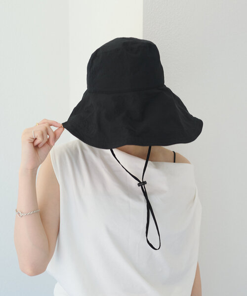 Omekashi(オメカシ)の「ナイロンハット(ハット・レディース・ホワイト/ブラック・FREE)」の13枚目の写真