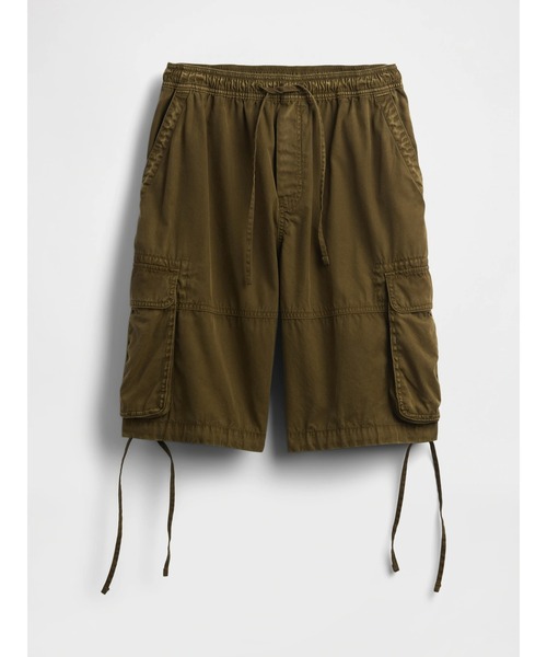 GAP（ギャップ）の「イージーカーゴ ロングライン ショートパンツ（カーゴパンツ・レディース・カーキ/オフホワイト・S/XS/M/L/XXS）」の10枚目の写真