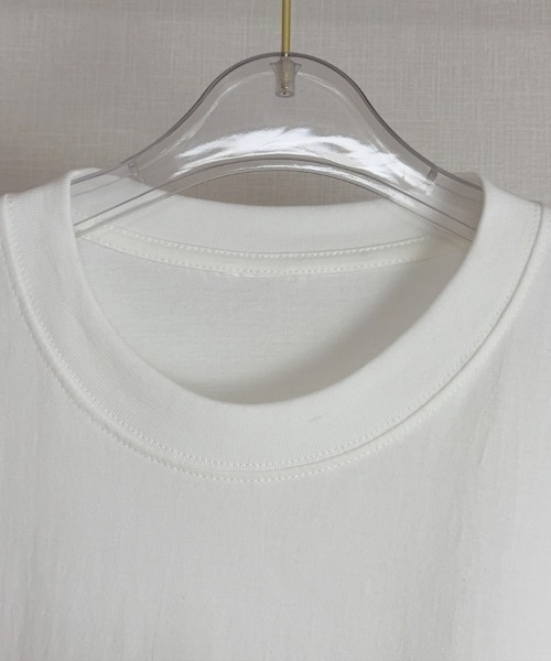 shoppinggo(ショッピングゴー)の「リボンロゴTシャツ(Tシャツ/カットソー・レディース・ホワイト・M)」の19枚目の写真